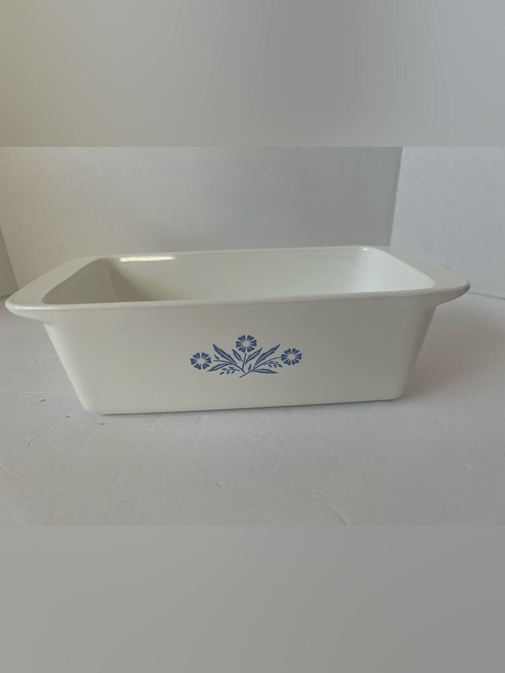 Vintage Corning Ware P-315 Blue Cornflower 2Qt Loaf Pan 9x5x3 Casserole Dish